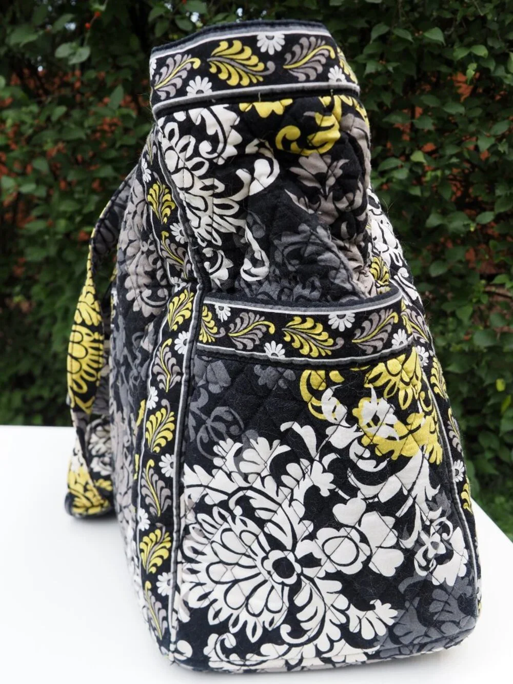 Vera Bradley Retired Baroque Floral Weekender Large Tote Bag